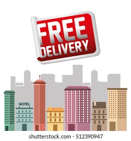 fast delivery service icon vector illustration design