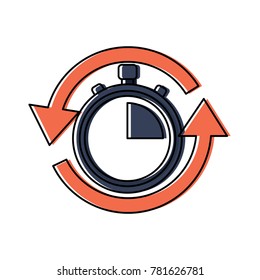 fast delivery serving timer icon