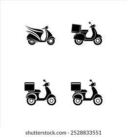 fast delivery silhouette one color scooter