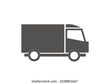 fast delivery truck icon vector