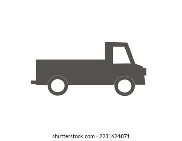 fast delivery truck icon vector