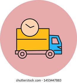 Fast Delivery Truck icon for your project
