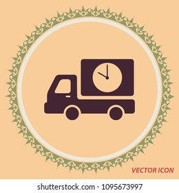 Fast delivery vector icon