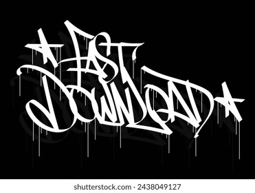 FAST DOWNLOAD graffiti tag style