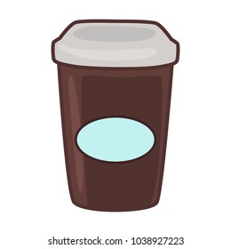 fast drink flat icon