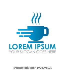 fast drink vector , restaurant logo 