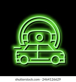 fast driving mens leisure neon light sign vector. fast driving mens leisure illustration