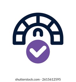 fast dual tone icon. Sleek and modern vector icon for websites, mobile apps, marketing materials, and corporate design. Fully scalable and ready to use.