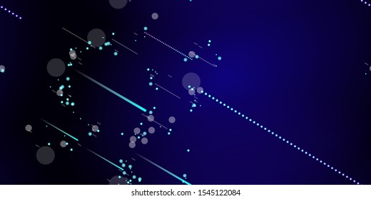 Fast Effect. Motion Neon. Flow Light Movement. Seamless Pattern. Element Futuristic Design. Abstract Glowing Trail Lines, Sticks. Concept Minimal. Modern Dynamic 3D Static. Techno Vector illustration.
