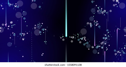 Fast Effect. Motion Neon. Flow Light Movement. Seamless Pattern. Element Futuristic Design. Abstract Glowing Trail Lines, Sticks. Concept Minimal. Modern Dynamic 3D Static. Techno Vector illustration.