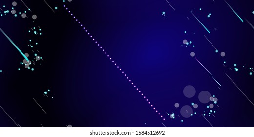 Fast Effect. Motion Neon. Flow Light Movement. Seamless Pattern. Element Futuristic Design. Abstract Glowing Trail Lines, Sticks. Concept Minimal. Modern Dynamic 3D Static. Techno Vector illustration.