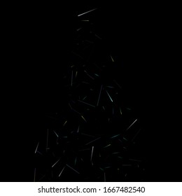 Efecto rápido. Motion Neon. Glare Dinámico. Cayendo Brillante. Movimiento de luz de flujo. Elemento Diseño Futurista. Líneas de sendero abstractas, palos. Concepto mínimo. Estático 3D moderno. Ilustración del vector Techno.