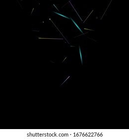 Efecto rápido. Motion Neon. Glare Dinámico. Cayendo Brillante. Movimiento de luz de flujo. Elemento Diseño Futurista. Líneas de sendero abstractas, palos. Concepto mínimo. Estático 3D moderno. Ilustración del vector Techno.