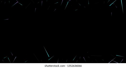 Fast Effect. Motion Neon Light Movement. Flow Light Trail. Neon Element Futuristic Design. Abstract Glowing Lines Movement Concept. Minimal Modern Dynamic 3D Static Effect. Techno Vector illustration.