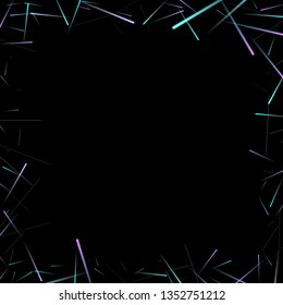 Fast Effect. Motion Neon Light Movement. Flow Light Trail. Neon Element Futuristic Design. Abstract Glowing Lines Movement Concept. Minimal Modern Dynamic 3D Static Effect. Techno Vector illustration.