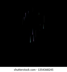 Fast Effect. Motion Neon Light Movement. Flow Light Trail. Neon Element Futuristic Design. Abstract Glowing Lines Movement Concept. Minimal Modern Dynamic 3D Static Effect. Techno Vector illustration.