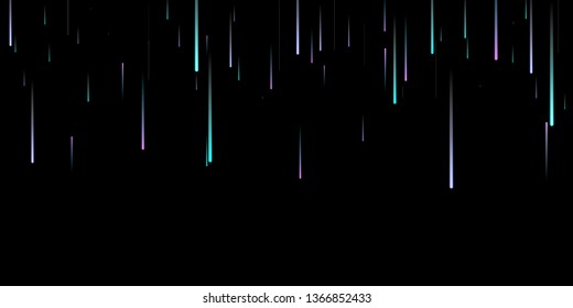 Fast Effect. Motion Neon Light Movement. Flow Light Trail. Neon Element Futuristic Design. Abstract Glowing Lines Movement Concept. Minimal Modern Dynamic 3D Static Effect. Techno Vector illustration.