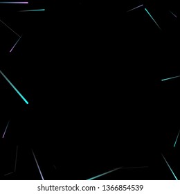 Fast Effect. Motion Neon Light Movement. Flow Light Trail. Neon Element Futuristic Design. Abstract Glowing Lines Movement Concept. Minimal Modern Dynamic 3D Static Effect. Techno Vector illustration.