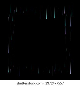 Fast Effect. Motion Neon Light Movement. Flow Light Trail. Neon Element Futuristic Design. Abstract Glowing Lines Movement Concept. Minimal Modern Dynamic 3D Static Effect. Techno Vector illustration.