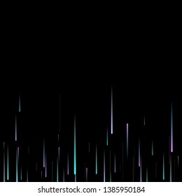 Fast Effect. Motion Neon Light Movement. Flow Light Trail. Neon Element Futuristic Design. Abstract Glowing Lines Movement Concept. Minimal Modern Dynamic 3D Static Effect. Techno Vector illustration.