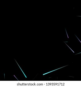 Fast Effect. Motion Neon Light Movement. Flow Light Trail. Neon Element Futuristic Design. Abstract Glowing Lines Movement Concept. Minimal Modern Dynamic 3D Static Effect. Techno Vector illustration.