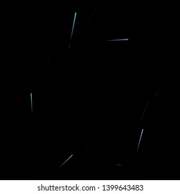 Fast Effect. Motion Neon Light Movement. Flow Light Trail. Neon Element Futuristic Design. Abstract Glowing Lines Movement Concept. Minimal Modern Dynamic 3D Static Effect. Techno Vector illustration.