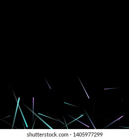 Fast Effect. Motion Neon Light Movement. Flow Light Trail. Neon Element Futuristic Design. Abstract Glowing Lines Movement Concept. Minimal Modern Dynamic 3D Static Effect. Techno Vector illustration.