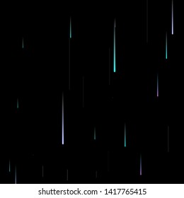 Fast Effect. Motion Neon Light Movement. Flow Light Trail. Neon Element Futuristic Design. Abstract Glowing Lines Movement Concept. Minimal Modern Dynamic 3D Static Effect. Techno Vector illustration.