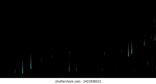 Fast Effect. Motion Neon Light Movement. Flow Light Trail. Neon Element Futuristic Design. Abstract Glowing Lines Movement Concept. Minimal Modern Dynamic 3D Static Effect. Techno Vector illustration.