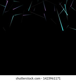 Fast Effect. Motion Neon Light Movement. Flow Light Trail. Neon Element Futuristic Design. Abstract Glowing Lines Movement Concept. Minimal Modern Dynamic 3D Static Effect. Techno Vector illustration.