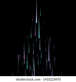 Fast Effect. Motion Neon Light Movement. Flow Light Trail. Neon Element Futuristic Design. Abstract Glowing Lines Movement Concept. Minimal Modern Dynamic 3D Static Effect. Techno Vector illustration.