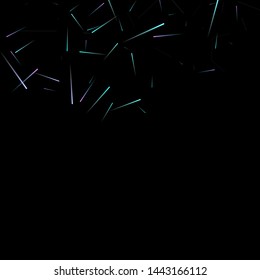 Fast Effect. Motion Neon Light Movement. Flow Light Trail. Neon Element Futuristic Design. Abstract Glowing Lines Movement Concept. Minimal Modern Dynamic 3D Static Effect. Techno Vector illustration.