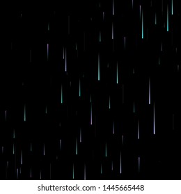 Fast Effect. Motion Neon Light Movement. Flow Light Trail. Neon Element Futuristic Design. Abstract Glowing Lines Movement Concept. Minimal Modern Dynamic 3D Static Effect. Techno Vector illustration.