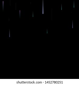 Fast Effect. Motion Neon Light Movement. Flow Light Trail. Neon Element Futuristic Design. Abstract Glowing Lines Movement Concept. Minimal Modern Dynamic 3D Static Effect. Techno Vector illustration.
