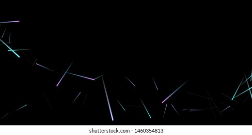 Fast Effect. Motion Neon Light Movement. Flow Light Trail. Neon Element Futuristic Design. Abstract Glowing Lines Movement Concept. Minimal Modern Dynamic 3D Static Effect. Techno Vector illustration.