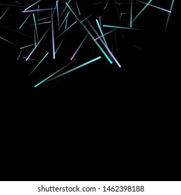 Fast Effect. Motion Neon Light Movement. Flow Light Trail. Neon Element Futuristic Design. Abstract Glowing Lines Movement Concept. Minimal Modern Dynamic 3D Static Effect. Techno Vector illustration.