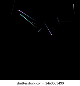 Fast Effect. Motion Neon Light Movement. Flow Light Trail. Neon Element Futuristic Design. Abstract Glowing Lines Movement Concept. Minimal Modern Dynamic 3D Static Effect. Techno Vector illustration.