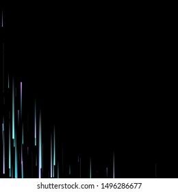 Fast Effect. Motion Neon Light Movement. Flow Light Trail. Neon Element Futuristic Design. Abstract Glowing Lines Movement Concept. Minimal Modern Dynamic 3D Static Effect. Techno Vector illustration.
