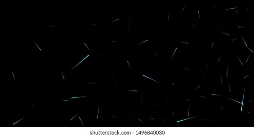Fast Effect. Motion Neon Light Movement. Flow Light Trail. Neon Element Futuristic Design. Abstract Glowing Lines Movement Concept. Minimal Modern Dynamic 3D Static Effect. Techno Vector illustration.