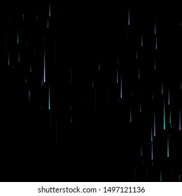Fast Effect. Motion Neon Light Movement. Flow Light Trail. Neon Element Futuristic Design. Abstract Glowing Lines Movement Concept. Minimal Modern Dynamic 3D Static Effect. Techno Vector illustration.