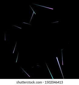Fast Effect. Motion Neon Light Movement. Flow Light Trail. Neon Element Futuristic Design. Abstract Glowing Lines Movement Concept. Minimal Modern Dynamic 3D Static Effect. Techno Vector illustration.