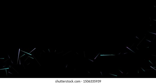 Fast Effect. Motion Neon Light Movement. Flow Light Trail. Neon Element Futuristic Design. Abstract Glowing Lines Movement Concept. Minimal Modern Dynamic 3D Static Effect. Techno Vector illustration.