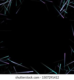 Fast Effect. Motion Neon Light Movement. Flow Light Trail. Neon Element Futuristic Design. Abstract Glowing Lines Movement Concept. Minimal Modern Dynamic 3D Static Effect. Techno Vector illustration.
