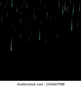 Fast Effect. Motion Neon Light Movement. Flow Light Trail. Neon Element Futuristic Design. Abstract Glowing Lines Movement Concept. Minimal Modern Dynamic 3D Static Effect. Techno Vector illustration.