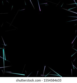 Fast Effect. Motion Neon Light Movement. Flow Light Trail. Neon Element Futuristic Design. Abstract Glowing Lines Movement Concept. Minimal Modern Dynamic 3D Static Effect. Techno Vector illustration.