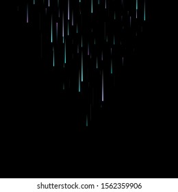 Fast Effect. Motion Neon Light Movement. Flow Light Trail. Neon Element Futuristic Design. Abstract Glowing Lines Movement Concept. Minimal Modern Dynamic 3D Static Effect. Techno Vector illustration.