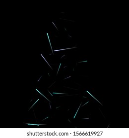 Fast Effect. Motion Neon Light Movement. Flow Light Trail. Neon Element Futuristic Design. Abstract Glowing Lines Movement Concept. Minimal Modern Dynamic 3D Static Effect. Techno Vector illustration.