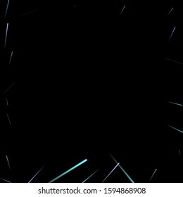 Fast Effect. Motion Neon Light Movement. Flow Light Trail. Neon Element Futuristic Design. Abstract Glowing Lines Movement Concept. Minimal Modern Dynamic 3D Static Effect. Techno Vector illustration.