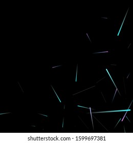Fast Effect. Motion Neon Light Movement. Flow Light Trail. Neon Element Futuristic Design. Abstract Glowing Lines Movement Concept. Minimal Modern Dynamic 3D Static Effect. Techno Vector illustration.