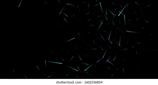 Fast Effect. Motion Neon Light Movement. Flow Light Trail. Neon Element Futuristic Design. Abstract Glowing Lines Movement Concept. Minimal Modern Dynamic 3D Static Effect. Techno Vector illustration.